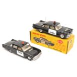 2 Dinky Toys American Police Cars. USA Police Car (Dodge Royal Sedan) (258).Boxed. Plus a loose Ford