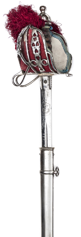 A Victorian officer’s broadsword of The Seaforth Highlanders,  claymore blade 32½”, by Wilkinson, no