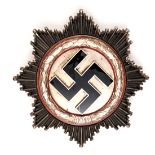 A scarce Third Reich German cross type A, in silver with 4 rivets, by C F Zimmerman. VGC, in its