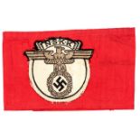 A scarce Third Reich NSKK armband, for officials participating in pre war Auto Sports events.