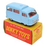 Dinky Toys Standard Atlas (295). A scarce example in all over light blue with red interior. Boxed,