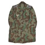 A scarce Third Reich Luftwaffe smock, of splinter pattern camouflage, insignia to Unteroffizier