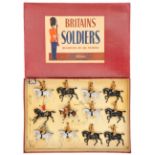 Britains Regiments of all Nations set No.9406. Band Of The Lifeguards. A mounted 12 piece set,