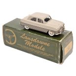 Lansdowne Models 1:43 scale white metal car. LDM 7 1954 Ford Zephyr Zodiac. In two tone grey with