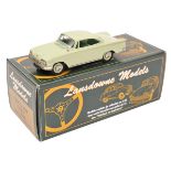 Lansdowne Models 1:43 scale white metal car. LDM 24 1961 Ford Capri. In very pale green with green