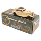 Lansdowne Models 1:43 scale white metal car. LDM 29 1935 Triumph Vitesse Flow-Free. In cream with