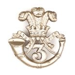 An OR’s WM cap badge of the 3rd Cheshire Rifle Vols. Near VGC  Plate 2
