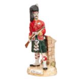 A “Kingsman Collection” painted figure “Argyll and Sutherland Highlanders”, showing an NCO in full