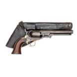 A 6 shot .31” Colt Model 1849 Pocket percussion revolver,  number 265590 (1864), on all parts,