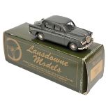 Lansdowne Models 1:43 scale white metal car. LDM 14 1963 Singer Gazelle in dark green with mid green