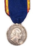 German States - Nassau medal for Waterloo. NVF/VF Plate 8
