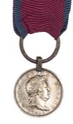 Hanoverian Medal for Waterloo (Soldat Georg Brandes, Landwehr Bataillon, Peine). GVF Plate 2.