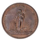 Bethnal Green Volunteers 1814 medallion in bronze, by Wyon. Obverse: “Enrolled 13th Aug. 1803 and