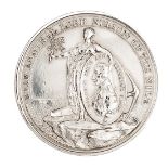 Davison’s Nile medal 1798, in silver, VF Plate 15. Note: silver medals were issued to Junior