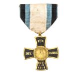 German States - Bavaria: Officer’s cross for the Campaigns of 1813, 1814, in the form of a blackened