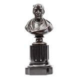 A bronze bust of Wellington, signed “C Marochetti. Pubd Novbr 4th 1852”, head and shoulders on