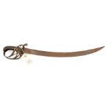 An unusual military type sword, possibly made for a boy, with Geo IV 1822 pattern infantry officer’s
