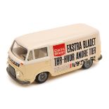 A scarce Tekno Ford Taunus Transit van (415). Example in white and cream ‘Ekstra Bladet’ ‘Politiken’