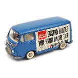 A scarce Tekno Ford Taunus Transit van (415). Example in mid blue ‘Ekstra Bladet’ ‘Politiken’