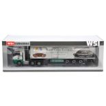 WSI Collectibles MAN articulated refrigerated truck. An example in ‘Islay Crab Exports’ white and