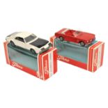 2 Tekno cars. Ford Mustang open top (833). Example in red with red interior and light grey roof