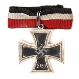 A Third Reich Knights Cross of the Iron Cross, stamped with “800” mark below the suspension ring and