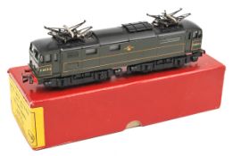 A TRIX OO gauge BR class EM1 Bo-Bo electric locomotive. A twin pantograph style locomotive, RN 26056