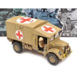 King & Country Wheels & Tracks Fields of Battle “Austin K2 Ambulance with driver” (EA 27). Example