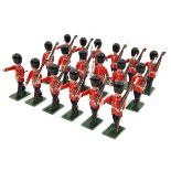 3 Soldiers of the World “Forces of The British Empire” Sets. BE5/A “Welsh Guards”, 6 figures Officer