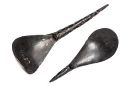 A good horn spoon from the Haida of the North West Coast of America (Queen Charlotte and Prince of