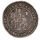 Charles I (1625-executed 1649), AR Half Pound, Oxford Mint, 1642. Obverse: King on horseback,