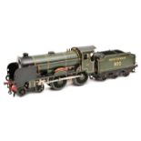 Hornby Series O gauge 3 rail 20V electric Southern Schools class 4-4-0 tender locomotive, “ETON”