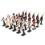 4 “Good Soldiers” series white metal soldiers sets. “The Parachute Regiment”. 6 figures, Officer