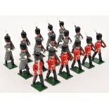 3 Soldiers of the World “Forces of The British Empire” Sets. Guards Regiments, marching in