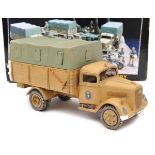 King & Country Afrika Korps “Opel Blitz Truck with driver” (AK 37). An example in desert sand