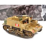 King & Country Wheels & Tracks “Montgomery’s 8th Army” Universal Carrier (EA 41). A tracked Bren Gun