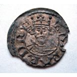 Edward the Confessor AR penny of bust facing/small cross type (of the period 1062-1065) of the