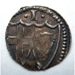 The Commonwealth and Charles II: AR Pennies(3): The Commonwealth, VF (a little off struck and weak