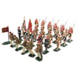5 “Good Soldiers” series white metal soldiers sets. “Parachute Brigade Falklands 1982”, 5 figures in
