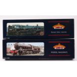 2 Bachmann Branch-Line OO gauge steam locomotives. A BR Standard class 4 2-6-4 tank locomotive (32-