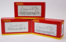 3 Hornby Railways locomotives. All terrier class 0-6-0 tank locomotives – GWR (R2679) RN 5 ‘