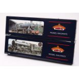 2 Bachmann Branch-Line OO gauge steam locomotives. A BR Jubilee class 4-6-0 tender locomotive (31-