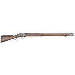 A .577/450” Mark I Martini Henry rifle,  49” overall, barrel 33¼” with ordnance proofs and
