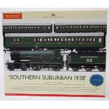 A Hornby Railways Train Pack ‘Southern Suburban 1938’ (R2813). Comprising SR class T9    4-4-0