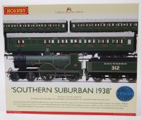 A Hornby Railways Train Pack ‘Southern Suburban 1938’ (R2813). Comprising SR class T9    4-4-0