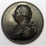 George III AE medallion commemorating the Union between Britain and Ireland 1801, by Kuchler,