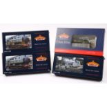 4 Bachmann Branch-Line OO gauge steam locomotives. A GWR class 57xx 0-6-0 pannier tank locomotive (