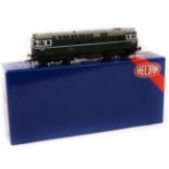 A Heljan OO gauge locomotive. A BR class 33/0 Bo-Bo diesel locomotive (33181) RN D6585 in ‘as built’