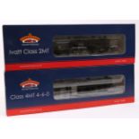 2 Bachmann Branch-Line OO gauge steam locomotives. BR Ivatt class 2MT 2-6-0 tender locomotive (32-