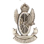 A good OR’s WM cap badge of the Central South African Railway Volunteers, worn 1902-1913. VGC, a